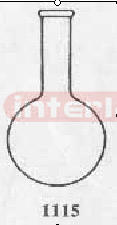 GG17 BOILING FLASK round bottom,long neck