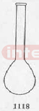 GG17 NITROGEN FLASK round bottom,long neck