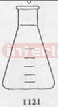 GG17 CONICAL FLASK Erlenmeyer with graduations