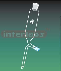 FUNNELS, DROPPING, CYLINDRICAL, ROTAFLOW STOPCOCK