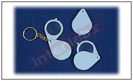  FOLDING KEY CHAIN & POCKET MAGNIFIER