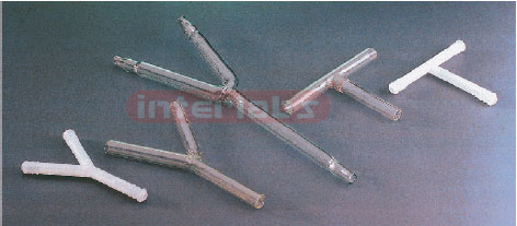 TUBING CONNECTORS, T-SHAPED