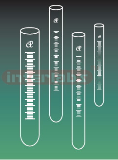 TUBE, TEST, WITHOUT RIM, MEDIUM WALL, GRADUATED