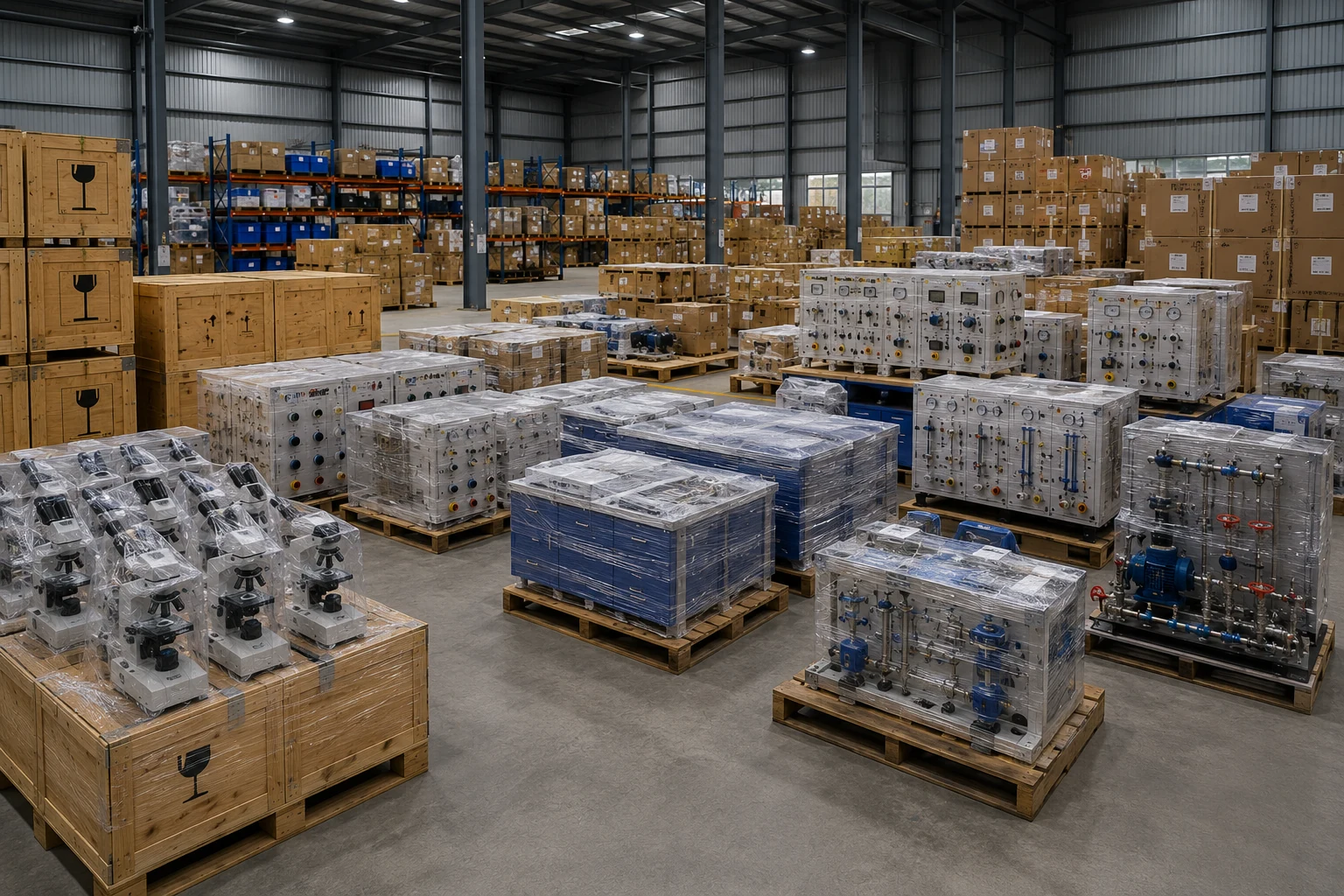Educational Equipment Export Warehouse